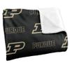 Purdue University Blanket, 50"x60" Logo Pattern, Silky Touch Super Soft Throw Blanket view 3