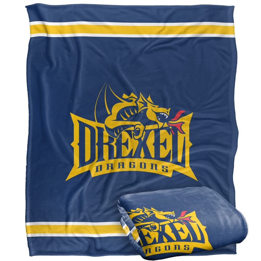 Drexel University Blanket, 50"x60" Primary Logo, Silky Touch Super Soft Throw Blanket