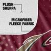 Elon University Blanket, 50"x60" Logo Dots, Silky Touch Sherpa Back Super Soft Throw Blanket view 4