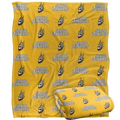 University of Idaho Blanket, 50"x60" Logo Pattern, Silky Touch Super Soft Throw Blanket