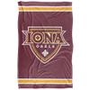 Iona College Blanket, 36"x58" Primary Logo, Silky Touch Super Soft Throw Blanket view 2