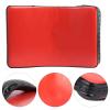 Taekwondo Kick Pad, Leather Curved Kicking Kickboxing Training Pads Martial Arts Muay Thai MMA Karate Kick Target Pads (Red) view 3