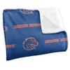 Boise State University Blanket, 36"x58" Logo Pattern, Silky Touch Super Soft Throw Blanket view 3