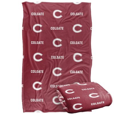 Colgate University Blanket, 36"x58" Logo Pattern, Silky Touch Super Soft Throw Blanket