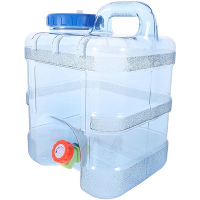 SEWACC Water Bottle 2.6 Gallon Portable Water Containers with Handle Large Capacity Large Reusable Motivational Jug for Camping Outdoor Sports Travel