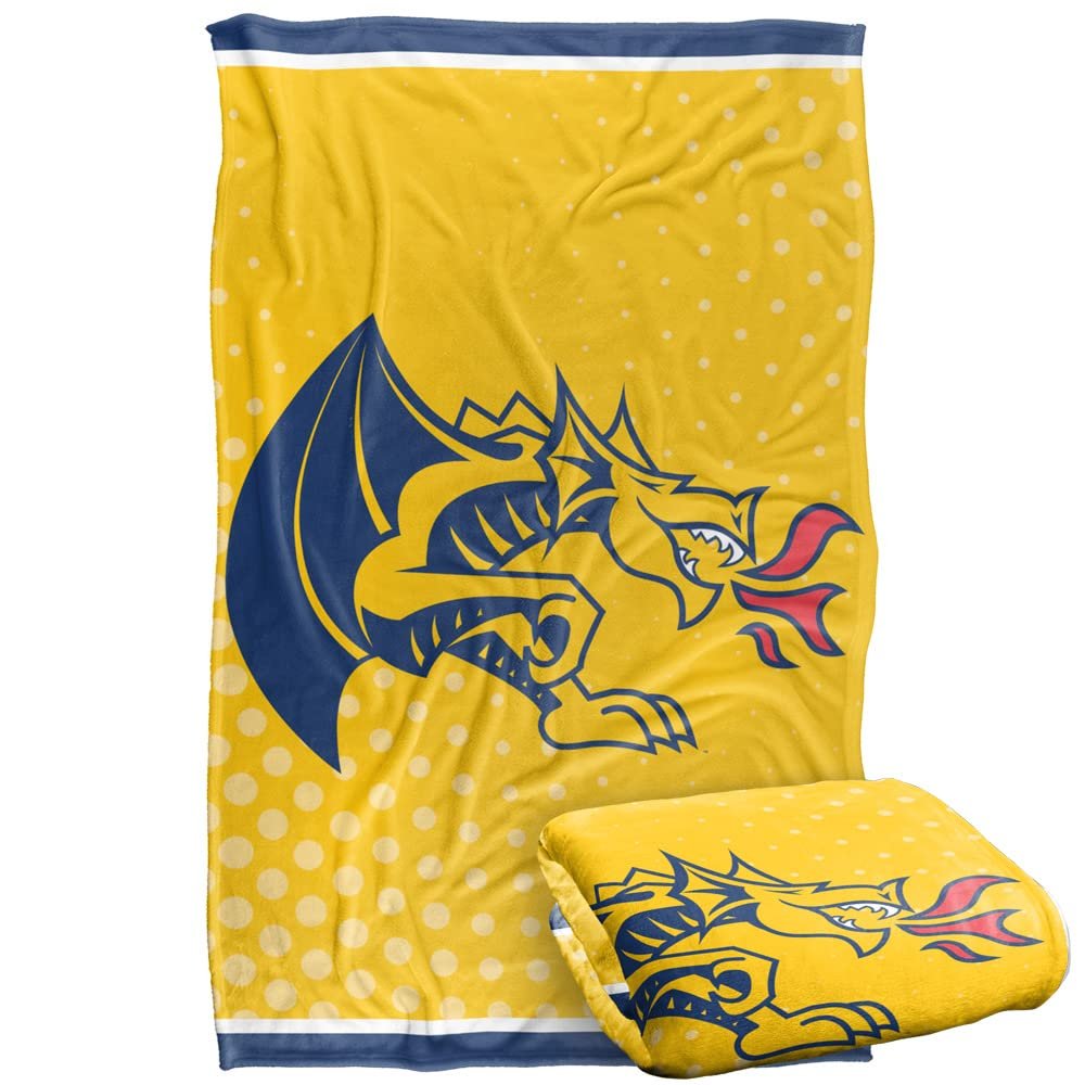 Drexel University Blanket, 36"x58" Logo Dots, Silky Touch Super Soft Throw Blanket