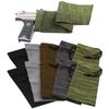 RUBY.Q 10pcs Handgun Socks, 16in Silicone Treated Knit Gun Socks, Breathable Moisture Gun Sock for Pistol Handgun view 1