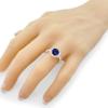 NANA Jewels 2ct Pure Brilliance Zirconia Halo Engagement Ring-Round Cut-September-9.5 view 4