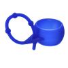 PATIKIL Golf Ball Holder, 1 Pack Silicone Protection Sleeve Waist Keyring Portable Cover with Knots for Golf Bag Belt, Blue view 3