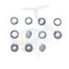 JEEFUSE Fishing Reel Stainless Steel Ball Bearings Kit for 2500/03241 Spinning reels Bearing Kits view 2