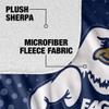 Georgia Southern University Blanket, 50"x60" Logo Dots, Silky Touch Sherpa Back Super Soft Throw Blanket view 4