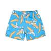 SNOW DREAMS Boys Swim Trunks Quick Dry Bathing Suits Lightweight Swimming Shorts with Mesh Lining Blue Banana Size 10 view 1