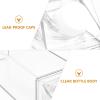 2pcs Square Water Bottle Flat 500ml Reusable Cute Container Lip Gloss Containers Sports Clear Milk Carton Water Bottle Travel Kettle 500ml Milk Bottle Bulk Storage Bottle Child view 3