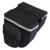 B Baosity Bike Bag Bicycle Panniers Rear Rack Bag, Large Capacity Water Resistant Bicycle Trunk Bag with Reflective, Bike Saddle Bag Cycling Trip, Black view 1