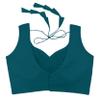 Women's Blouse Designer Choli Readymade Bollywood Padded Sticthed Crop Top Choli Teal Blue view 2