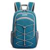 G4Free 12L/20L Small Hiking Backpack RFID Mini Rucksack Compact Multipurpose Daypacks for Men Women Camping Walking Daytrip Travel, Peacock Blue, 8 long, Modern or Activewear (Colour Theme: Vibrant or view 1