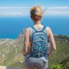 G4Free 12L/20L Small Hiking Backpack RFID Mini Rucksack Compact Multipurpose Daypacks for Men Women Camping Walking Daytrip Travel, Peacock Blue, 8 long, Modern or Activewear (Colour Theme: Vibrant or view 2