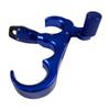 LIZHOUMIL 360Rotation Thumb Bow Release, Aluminum Alloy 3 Finger Thumb Trigger Caliper Grip Compound Bow Release Aid, Replaceable Bow Release Trigger Caliper Grip Blue view 1