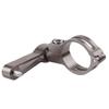 Bicycle Bottle Cage, Alloy Mount Adapter, Adjustable Compatible Bicycle Handlebars Seatpost Fork Aluminum Easy to Mount Stroller Bike Wheelchair Motorcycle Electric Vehicle MTB (Silver Grey) view 2