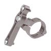 Bicycle Bottle Cage, Alloy Mount Adapter, Adjustable Compatible Bicycle Handlebars Seatpost Fork Aluminum Easy to Mount Stroller Bike Wheelchair Motorcycle Electric Vehicle MTB (Silver Grey) view 3