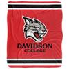 Davidson College Blanket, 50"x60" Primary Logo, Silky Touch Sherpa Back Super Soft Throw Blanket view 2