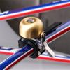 Brass Bike Bell, Bicycle Bell for Bike Ring Bell with Loud Sound Bells Mountain Bike Horn for Road Mountain Bike Handlebars Adults, Left and Right Hand Use (Gold, 7 * 3.5 * 3.5cm, 4pcs) view 4