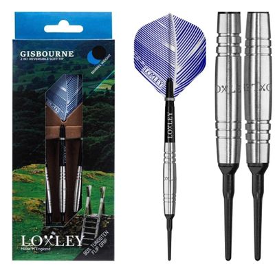 Loxley Gisbourne 90% Flip Grip Soft Tip Darts 18 g