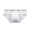 UIWFJEH Men'S Panty Underwear Men Underwear Sexy Briefs Cotton Breathable Male Panties Tanga U Pouch Underpants,White, view 2