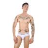 UIWFJEH Men'S Panty Underwear Men Underwear Sexy Briefs Cotton Breathable Male Panties Tanga U Pouch Underpants,White, view 3