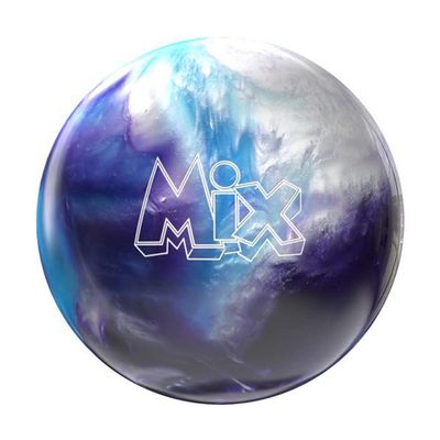 Bowlerstore Products Storm Mix PRE-DRILLED Bowling Ball- Purple/Blue/White (12lbs)