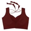 Women's Blouse Designer Choli Readymade Bollywood Padded Sticthed Crop Top Choli Maroon view 2