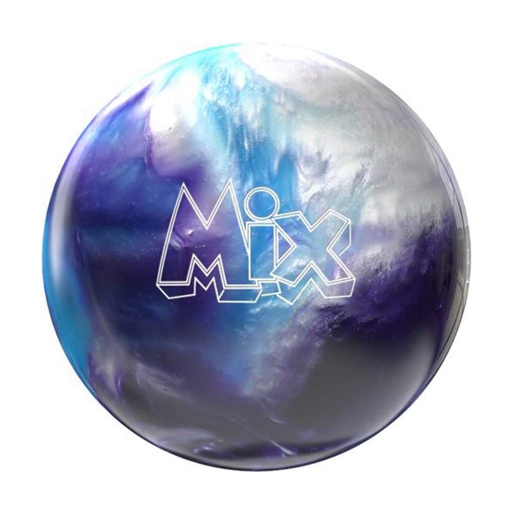 Bowlerstore Products Storm Mix PRE-DRILLED Bowling Ball- Purple/Blue/White (10lbs)