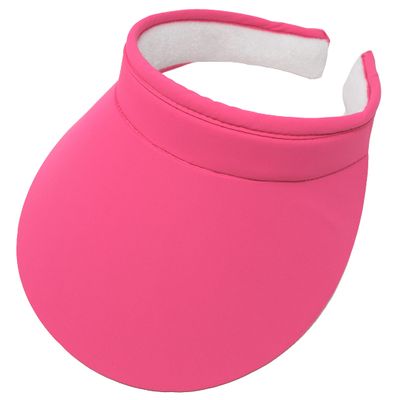 Cushees Slip-On Visor [733], Fuchsia, One Size