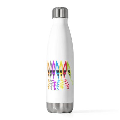 20oz Insulated Bottle Hilarious Kayakers Outdoorsy Sport Canoeing Enthusiast Humorous Paddling 20oz
