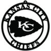 Fan Creations NFL Silhouette Cutout Circle Sign, Jacksonville Jaguars view 1