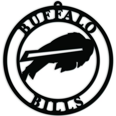 Fan Creations NFL Silhouette Cutout Circle Sign, Baltimore Ravens