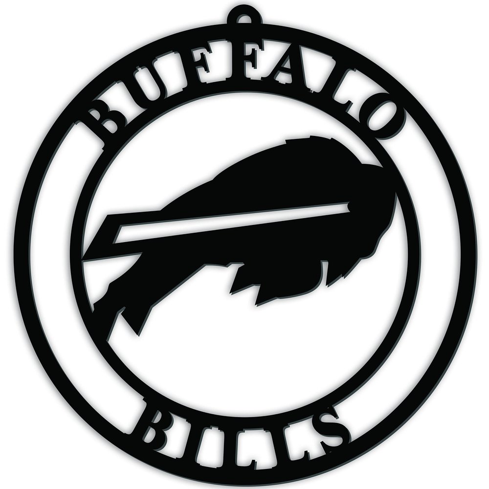 Fan Creations NFL Silhouette Cutout Circle Sign, Baltimore Ravens