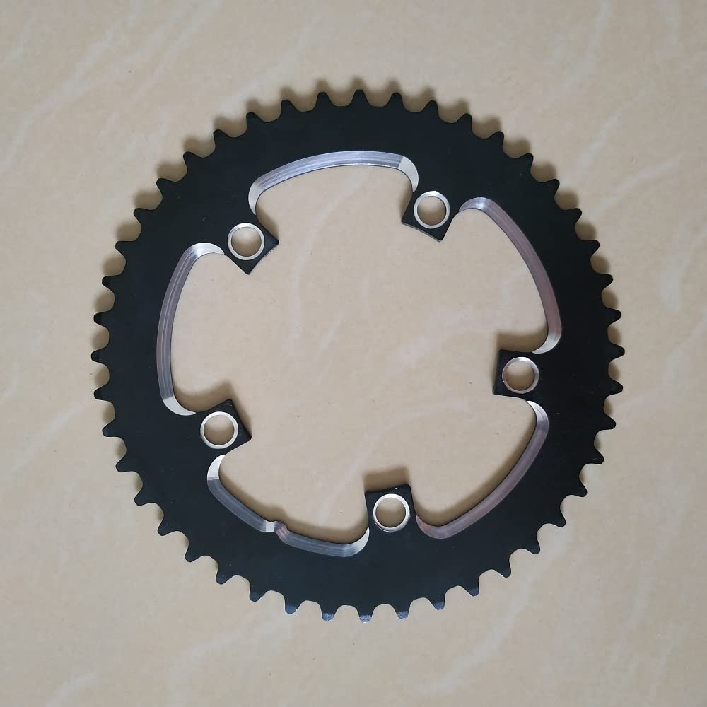 MYEEI Road Bicycle Chain Wheel Road Bicycle Parts Crankset Folding Bike Chainring 110 BCD 34T 36T 39T 42T 44T 46T 48T 50T Gear Disc (Color : 44T)