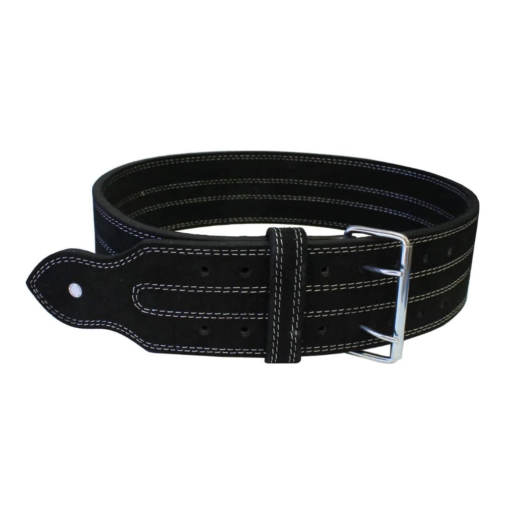 Exxact Sports Weight Lifting Training Belt- Black, Medium