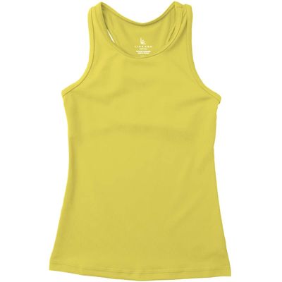 Liakada Girls Stylish & Supportive Basic Sports Bra with Integrated Bra Shelf Liner Dance, Gym, Yoga, Cheer!