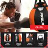 PROLAST Wrecking Ball Heavy Punching Bag for Adults, Hook and Uppercut, Body Snatcher, Boxing, MMA, Muay Thai, Filled, 65 lbs, New Edition Orange view 3