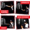 PROLAST Wrecking Ball Heavy Punching Bag for Adults, Hook and Uppercut, Body Snatcher, Boxing, MMA, Muay Thai, Filled, 65 lbs, New Edition Gray view 2