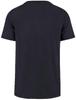 '47 MLB Men's Distressed Imprint Match Team Color Primary Logo Word Mark T-Shirt (Atlanta Braves Navy, Small), Blue view 2