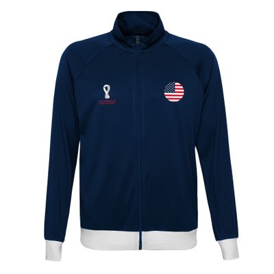 Outerstuff Men's Standard FIFA World Cup Classic 1 Track Jacket, Large, Black