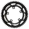 MYEEI Road Bicycle BCD 110 52/36T Chain Wheel BCD 110 52T 36T Sprocket Folding Bike Crown Chainwheel MTB Chainring Aluminium Double Speed CNC (Color : Small Disc 44T) view 2