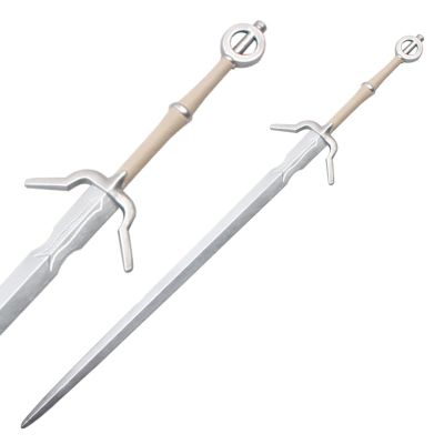 Blazing Steel Medieval Foam Sword - Two Handed Witch Hunting Sword by Zirael