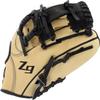 SSK Z9 Maestro Infield Baseball Glove  11.25" - 11.5 - 11.75 - 12  Right & Left Hand Throw (Camel/Black - I Web, 11.5" - Right Hand Throw) view 4