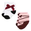 Hudson Baby Unisex Baby Cotton Rich Newborn and Terry Socks, Ballet, 0-6 Months view 3
