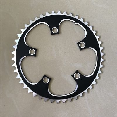 MYEEI Road Bicycle 110 BCD 38T Chain Wheel Road Bicycle Parts Crankset Folding Bike Chainring 110 BCD 38T 39T 42T 44T 46T 48T 50T Gear Disc (Color : 46T)