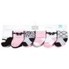 Hudson Baby Unisex Baby Cotton Rich Newborn and Terry Socks, Bows, 0-6 Months view 2
